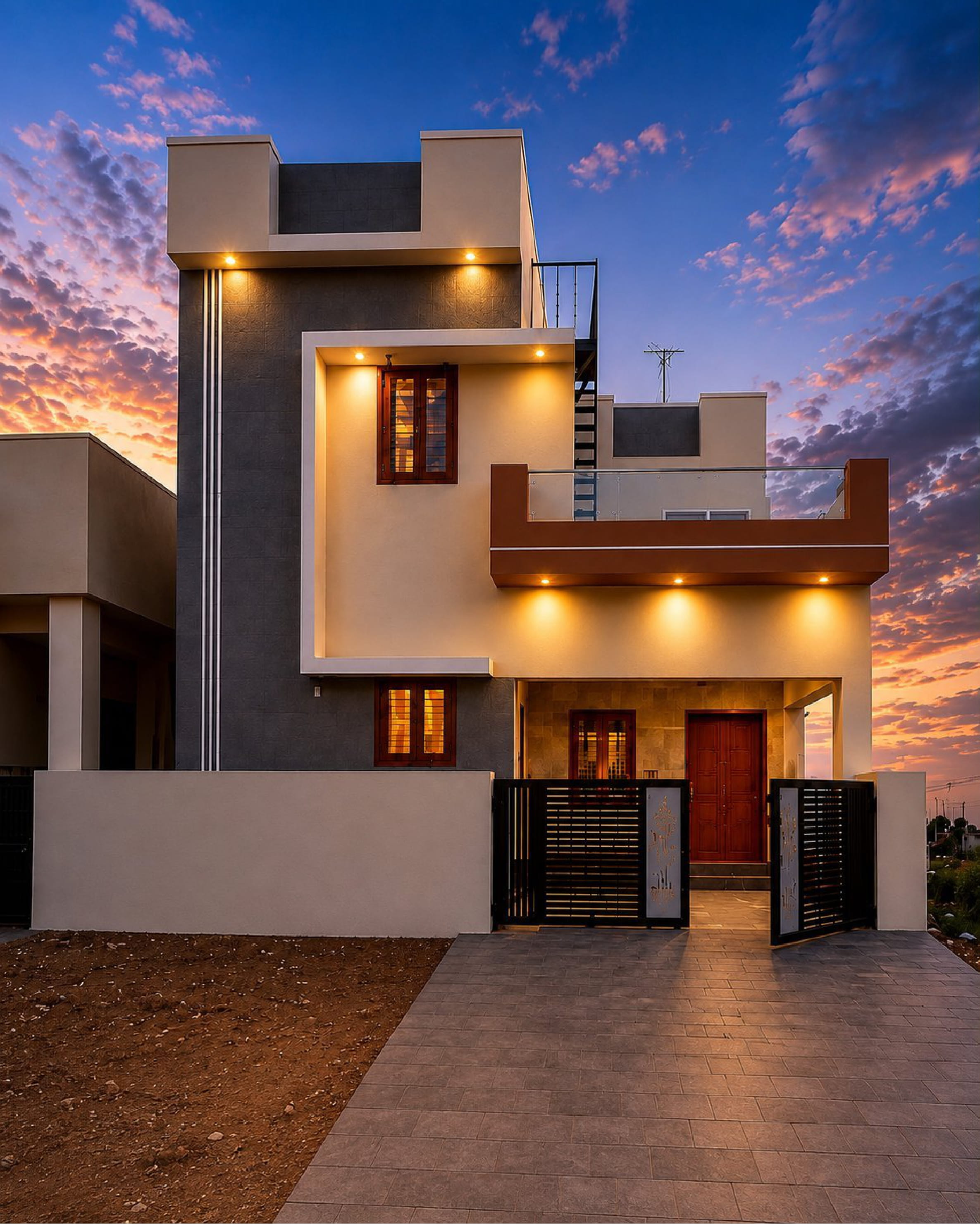 Completed residential project by RR Infra Homes