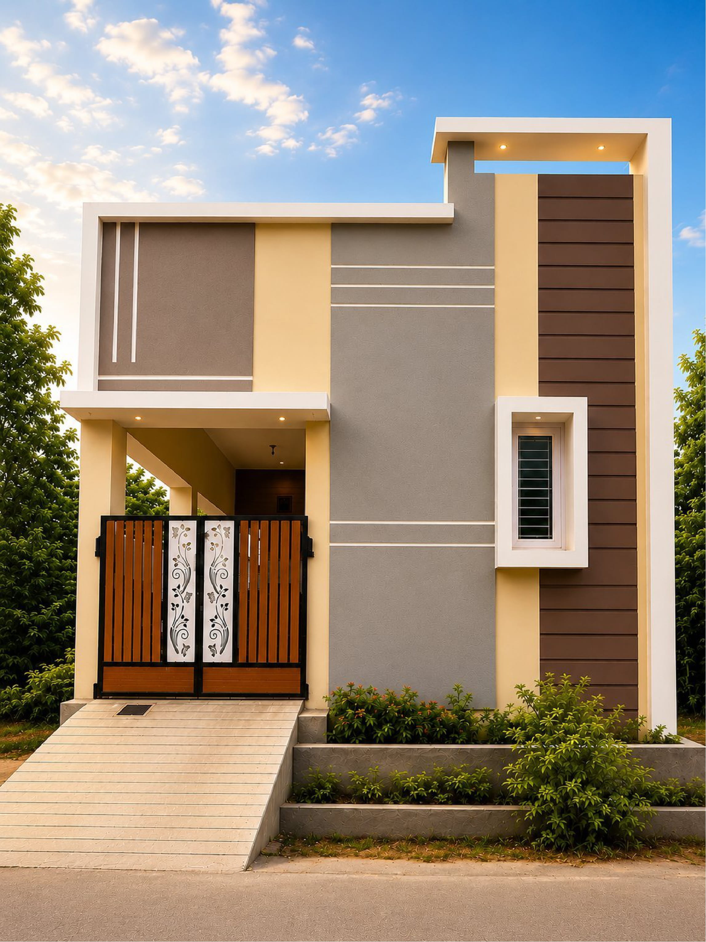 Custom home by RR Infra Homes