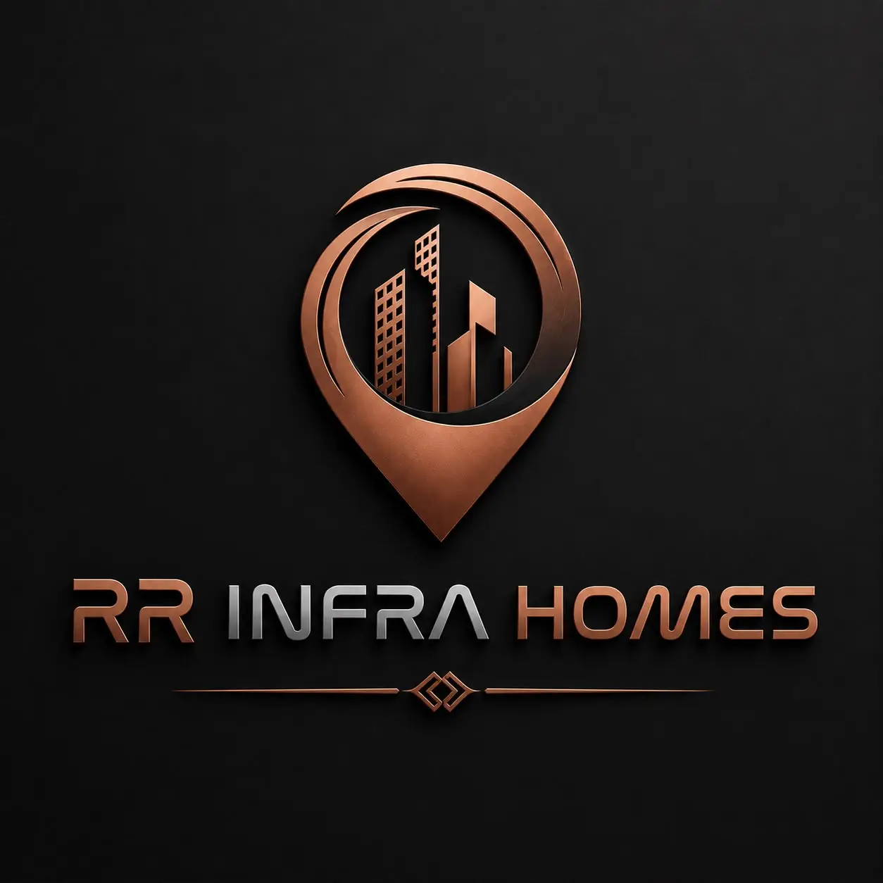 RR Infra Homes Logo